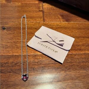 Purple Judith Ripka Necklace